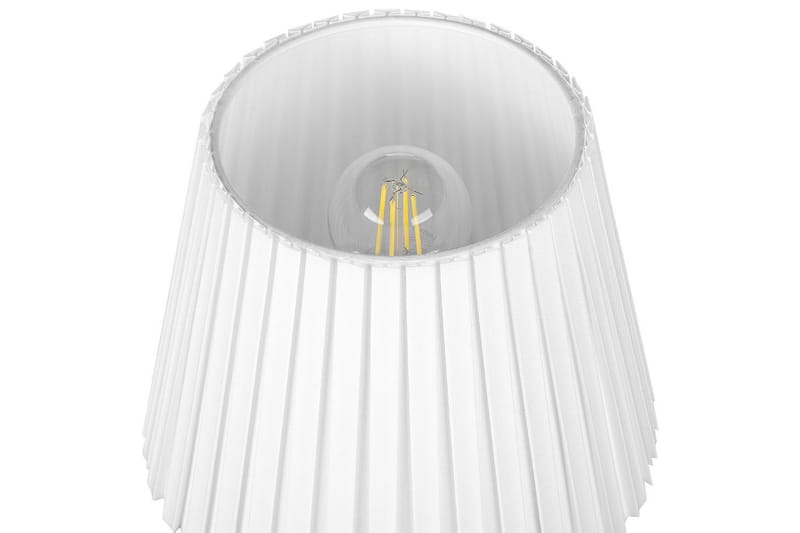 Toryl Bordlampe 48 cm E27 - Messing/Hvit - Belysning - Innendørsbelysning & Lamper - Nattlampe - Nattlampe bord
