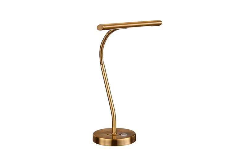 Trio Lighting Curtis LED bordlampe antikk messing - Belysning - Innendørsbelysning & Lamper - Nattlampe - Nattlampe bord