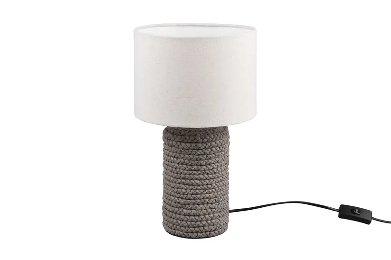 Trio Lighting Mala bordlampe E27 38 cm beige - Belysning - Innendørsbelysning & Lamper - Nattlampe - Nattlampe bord