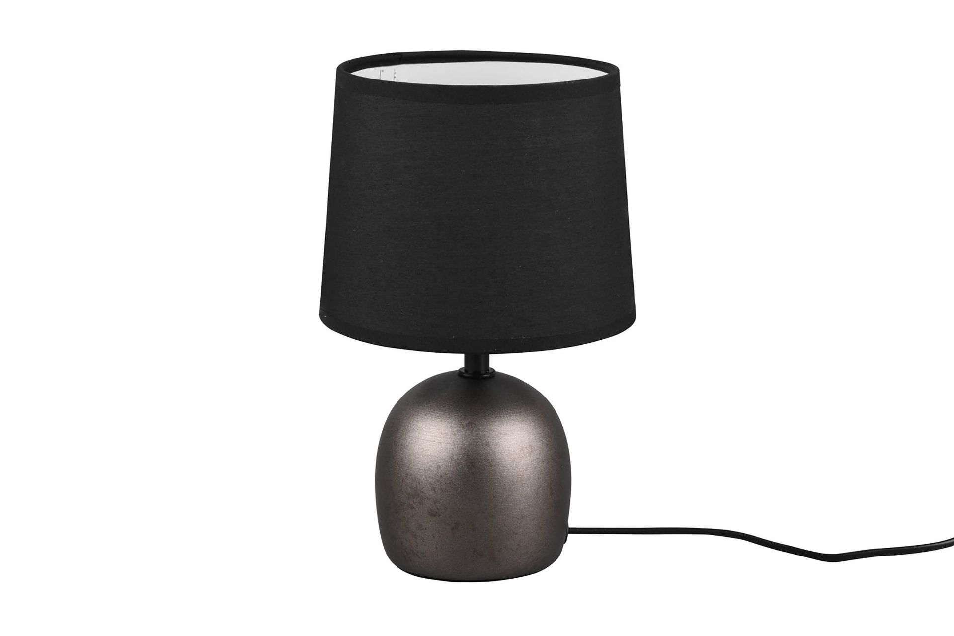 Trio Lighting Malu bordlampe E14 svart -