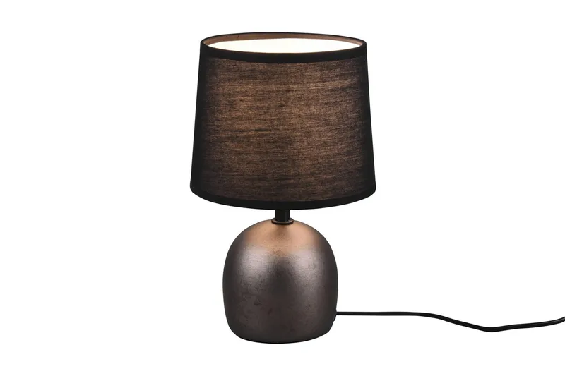 Trio Lighting Malu bordlampe E14 svart - Belysning - Innendørsbelysning & Lamper - Nattlampe - Nattlampe bord