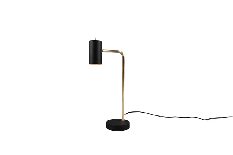 Trio Lighting Marley bordlampe GU10 matt messing/matt svart - Messing/Matt svart - Belysning - Innendørsbelysning & Lamper - Nattlampe - Nattlampe bord