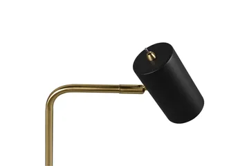 Trio Lighting Marley bordlampe GU10 matt messing/matt svart - Messing/Matt svart - Belysning - Innendørsbelysning & Lamper - Nattlampe - Nattlampe bord