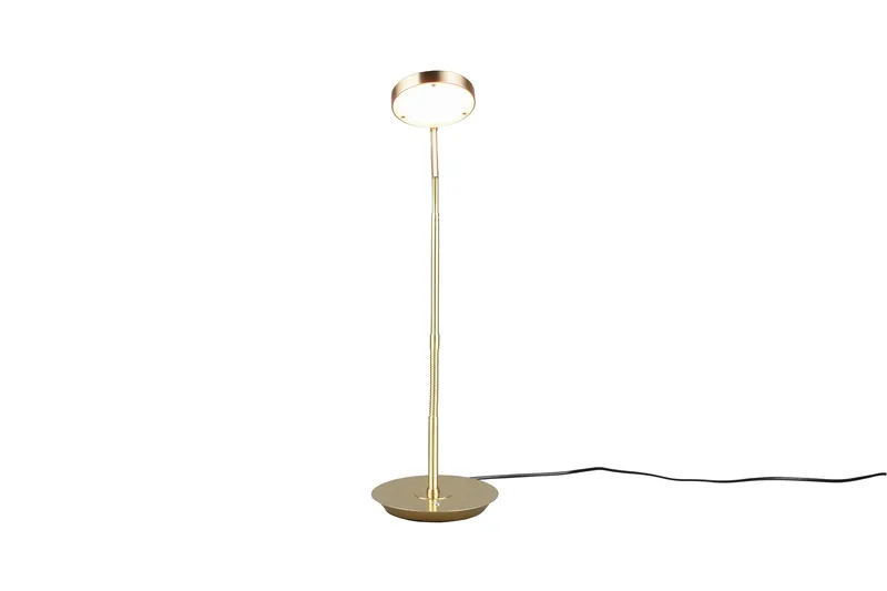 Trio Lighting Monza LED bordlampe matt messing - Belysning - Innendørsbelysning & Lamper - Nattlampe - Nattlampe bord