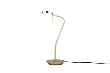 Trio Lighting Monza LED bordlampe matt messing - Belysning - Innendørsbelysning & Lamper - Nattlampe - Nattlampe bord