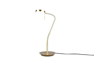 Trio Lighting Monza LED bordlampe matt messing - Belysning - Innendørsbelysning & Lamper - Nattlampe - Nattlampe bord