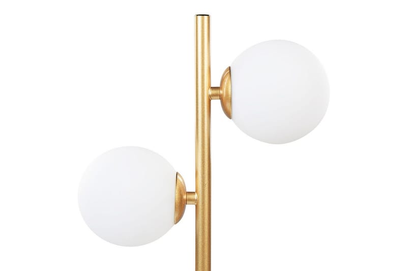 Ustica Bordlampe 46 cm G9 - Gull/Hvit - Belysning - Innendørsbelysning & Lamper - Nattlampe - Nattlampe bord