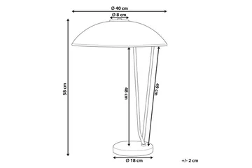 Venkos Bordlampe 58 cm E27 - Flerfarget - Belysning - Innendørsbelysning & Lamper - Nattlampe - Nattlampe bord