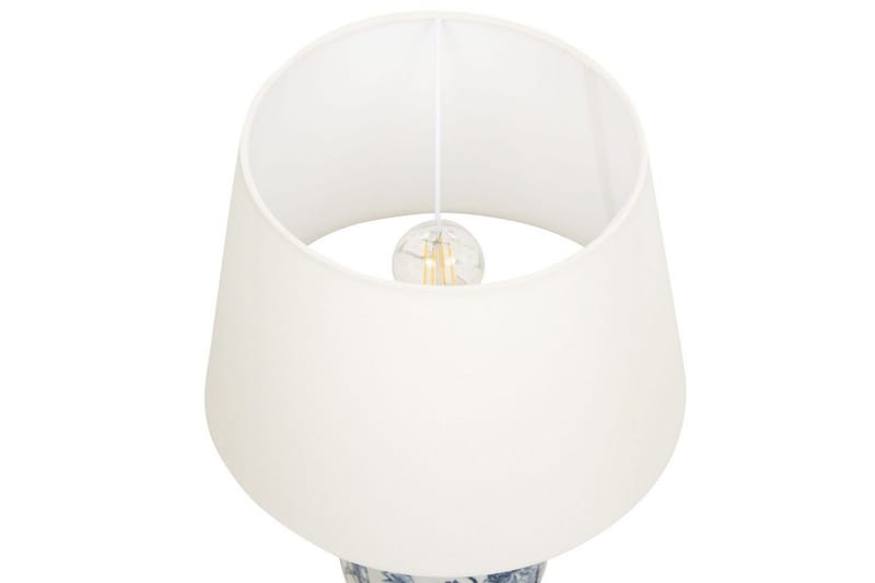 Virhal Bordlampe 54 cm E27 - Hvit/Blå - Belysning - Innendørsbelysning & Lamper - Nattlampe - Nattlampe bord