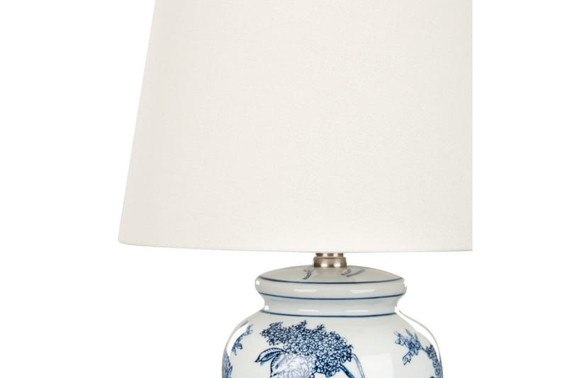 Virhal Bordlampe 54 cm E27 - Hvit/Blå - Belysning - Innendørsbelysning & Lamper - Nattlampe - Nattlampe bord