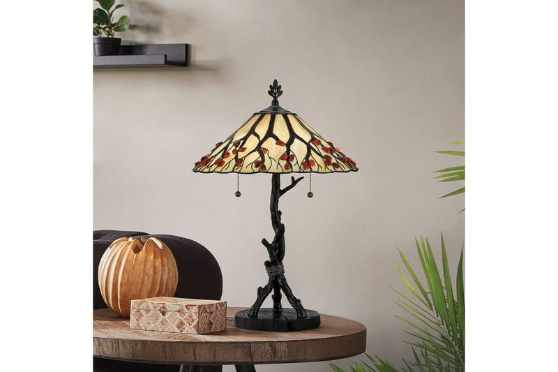 Whispering Quoizel Bordlampe - Belysning - Innendørsbelysning & Lamper - Nattlampe - Nattlampe bord