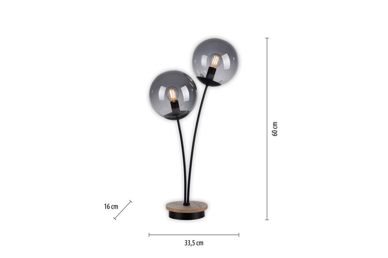 Widow Just Light Bordlampe - Belysning - Innendørsbelysning & Lamper - Nattlampe - Nattlampe bord