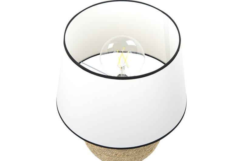 Zannone Bordlampe 46 cm E27 - Lyst tre/Hvit - Belysning - Innendørsbelysning & Lamper - Nattlampe - Nattlampe bord