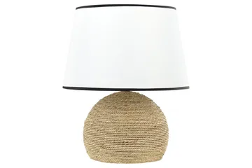 Zannone Bordlampe 46 cm E27 - Lyst tre/Hvit - Belysning - Innendørsbelysning & Lamper - Nattlampe - Nattlampe bord