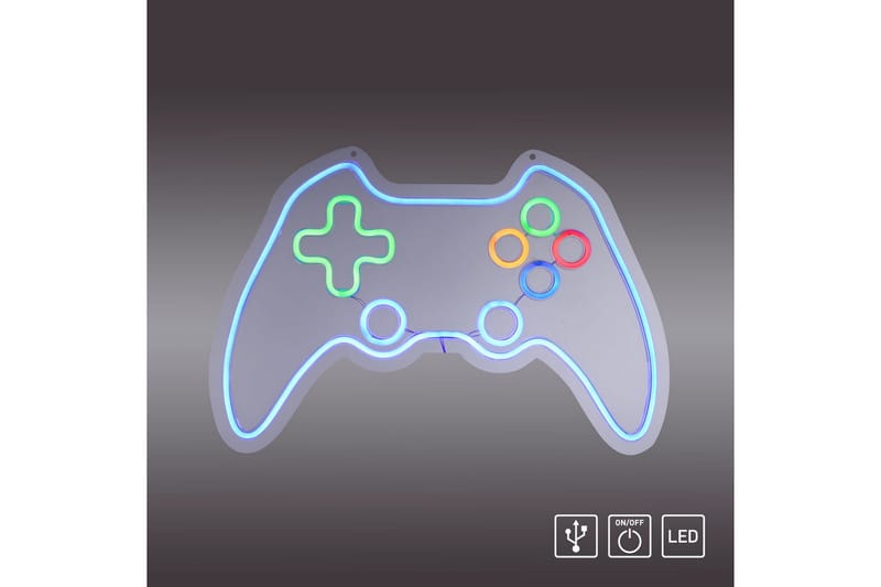 Neon-Gamer Just Light Dekorativ Lampe - Belysning - Innendørsbelysning & Lamper - Dekorasjonsbelysning