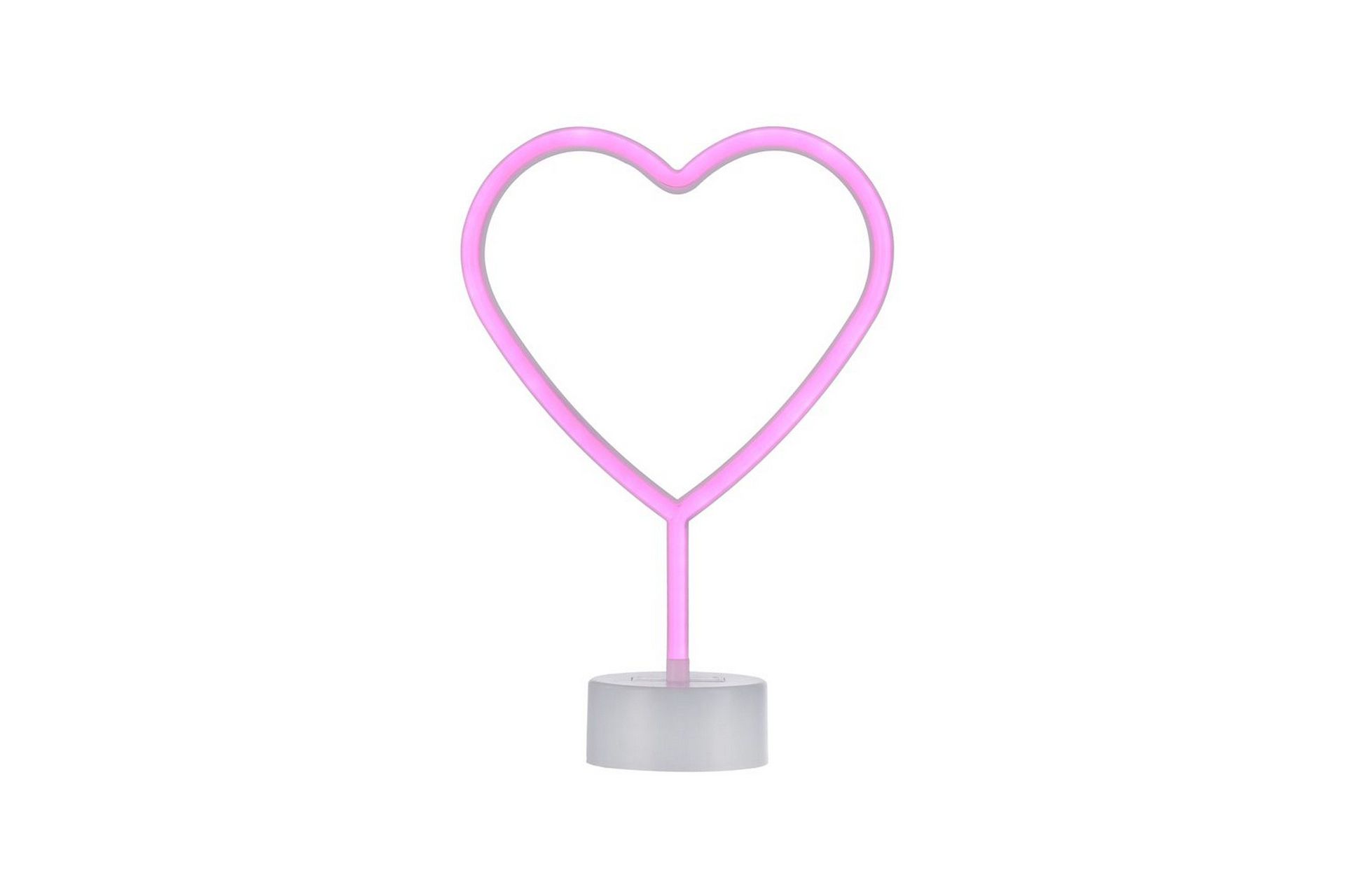 Neon-Heart Just Light Dekorativ Lampe -