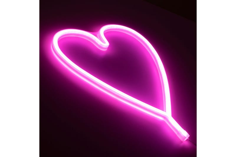 Neon-Heart Just Light Dekorativ Lampe - Belysning - Innendørsbelysning & Lamper - Dekorasjonsbelysning