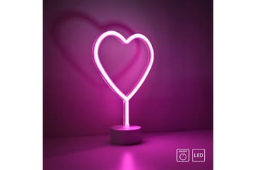 Neon-Heart Just Light Dekorativ Lampe - Belysning - Innendørsbelysning & Lamper - Dekorasjonsbelysning
