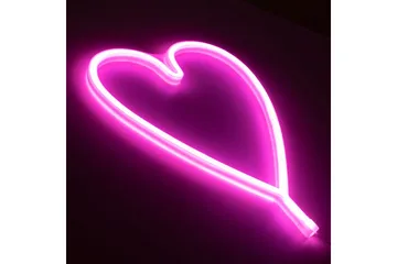 Neon-Heart Just Light Dekorativ Lampe - Belysning - Innendørsbelysning & Lamper - Dekorasjonsbelysning
