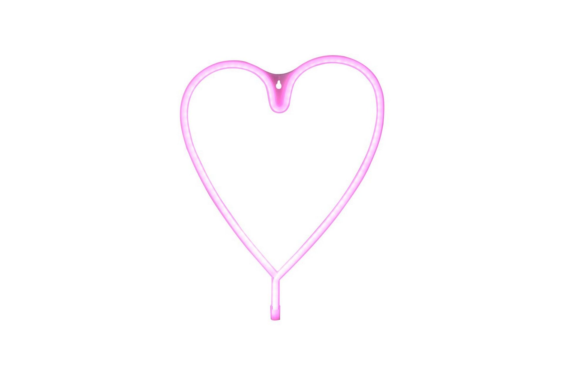 Neon-Heart Just Light Dekorativ Lampe -