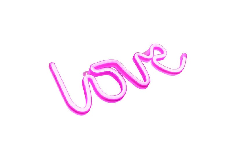 Neon-Kärlek Just Light Dekorativ Lampe - Belysning - Innendørsbelysning & Lamper - Dekorasjonsbelysning