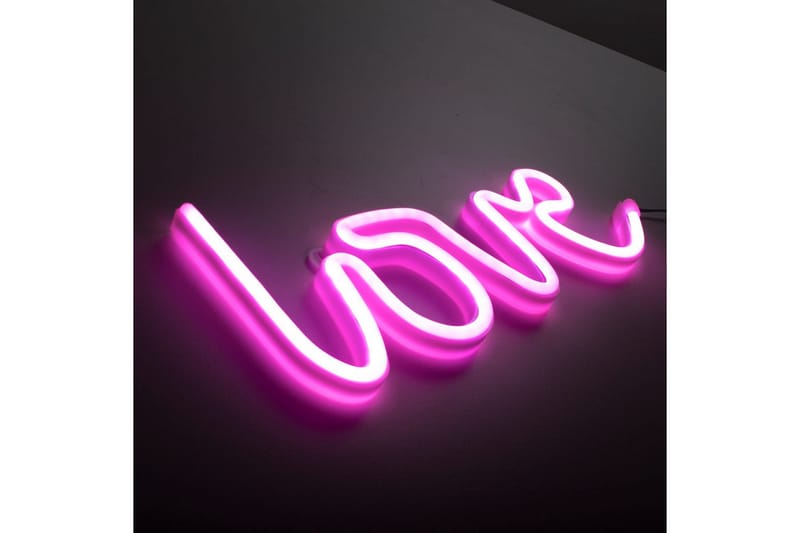 Neon-Kärlek Just Light Dekorativ Lampe - Belysning - Innendørsbelysning & Lamper - Dekorasjonsbelysning