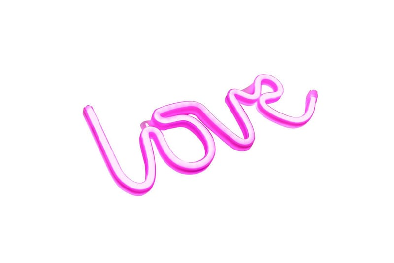 Neon-Kärlek Just Light Dekorativ Lampe - Belysning - Innendørsbelysning & Lamper - Dekorasjonsbelysning