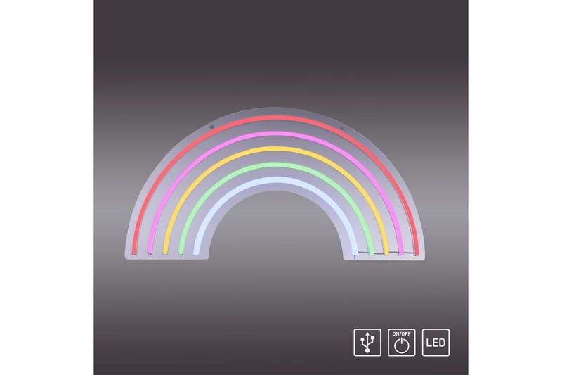 Neon-Rainbow Just Light Dekorativ Lampe - Belysning - Innendørsbelysning & Lamper - Dekorasjonsbelysning