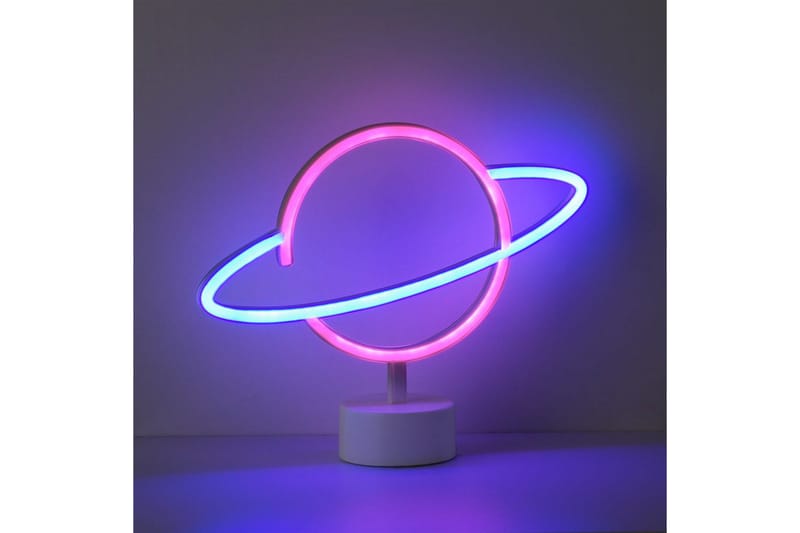 Neon-Saturnus Just Light Dekorativ Lampe - Belysning - Innendørsbelysning & Lamper - Dekorasjonsbelysning