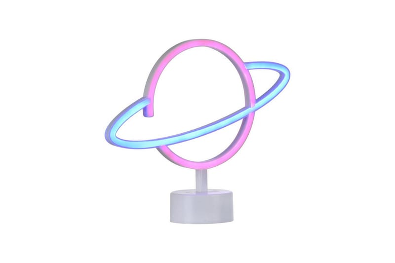 Neon-Saturnus Just Light Dekorativ Lampe - Belysning - Innendørsbelysning & Lamper - Dekorasjonsbelysning