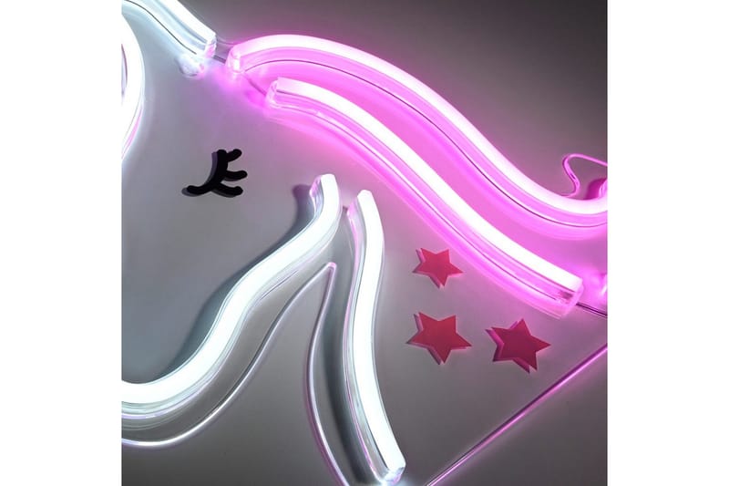 Neon Unicorn Just Light Dekorativ Lampe - Belysning - Innendørsbelysning & Lamper - Dekorasjonsbelysning