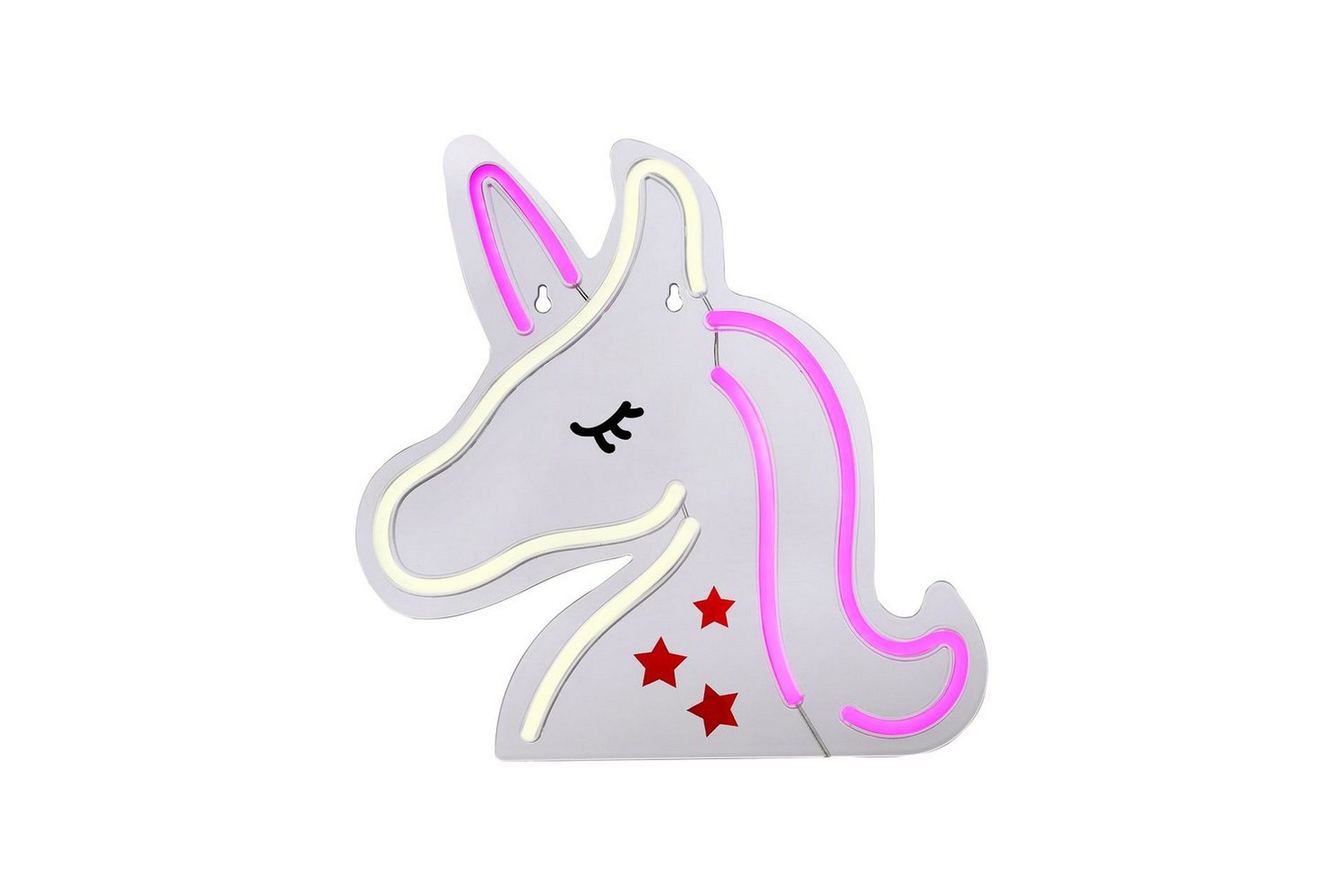 Neon Unicorn Just Light Dekorativ Lampe -