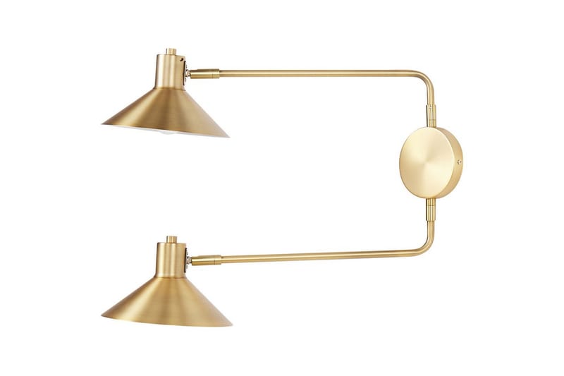 Paleki Vegglampe E27 E27 - Gull - Belysning - Innendørsbelysning & Lamper - Nattlampe - Nattlampe vegg
