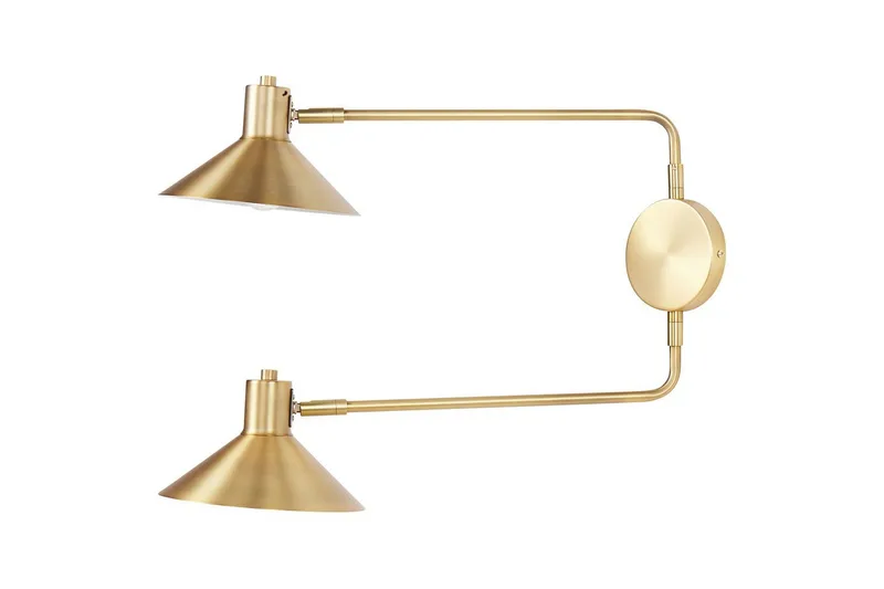 Paleki Vegglampe E27 E27 - Gull - Belysning - Innendørsbelysning & Lamper - Nattlampe - Nattlampe vegg