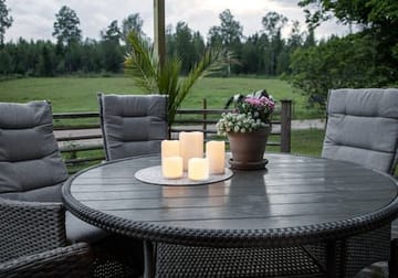 Paul sett med 5 LED-kubbelys 10 cm - elfenbenshvit - Belysning - Innendørsbelysning & Lamper - Dekorasjonsbelysning