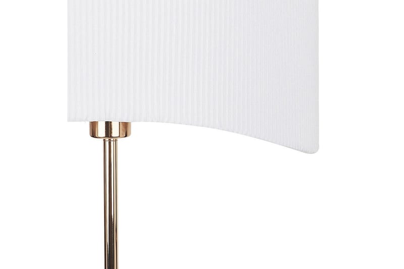 Sancalvo Gulvlampe 153 cm - Gull/Hvit - Belysning - Innendørsbelysning & Lamper - Soveromslampe