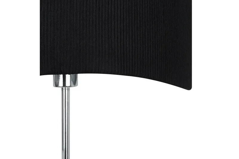 Sancalvo Gulvlampe 153 cm - Sølv/Svart - Belysning - Innendørsbelysning & Lamper - Soveromslampe