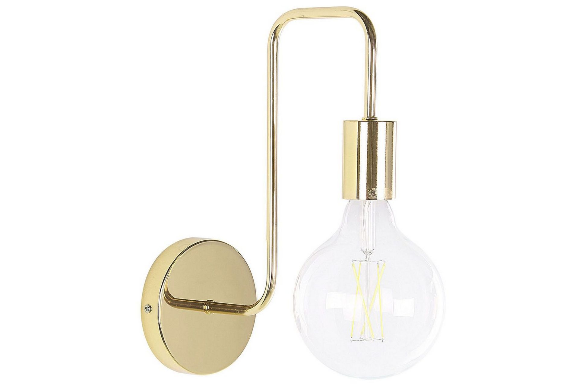 Savenay Vegglampe E27 - Gull - Belysning - Innendørsbelysning & Lamper - Nattlampe - Nattlampe vegg