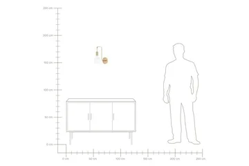 Savenay Vegglampe E27 - Gull - Belysning - Innendørsbelysning & Lamper - Nattlampe - Nattlampe vegg