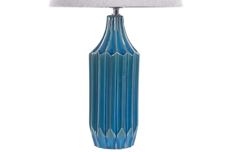 Schava Bordlampe 56 cm E27 - Blå/Grå - Belysning - Innendørsbelysning & Lamper - Vinduslampe - Vinduslampe på fot