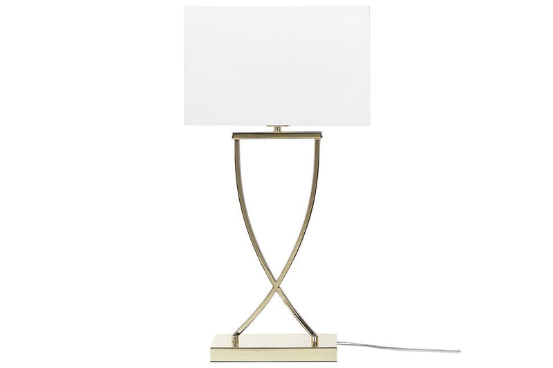 Sirene Bordlampe 62 cm E27 - Messing/Hvit - Belysning - Innendørsbelysning & Lamper - Stuelampe