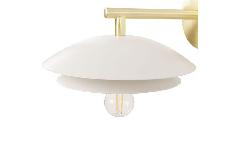 Solab Vegglampe E27 - Gull/Hvit - Belysning - Innendørsbelysning & Lamper - Nattlampe - Nattlampe vegg