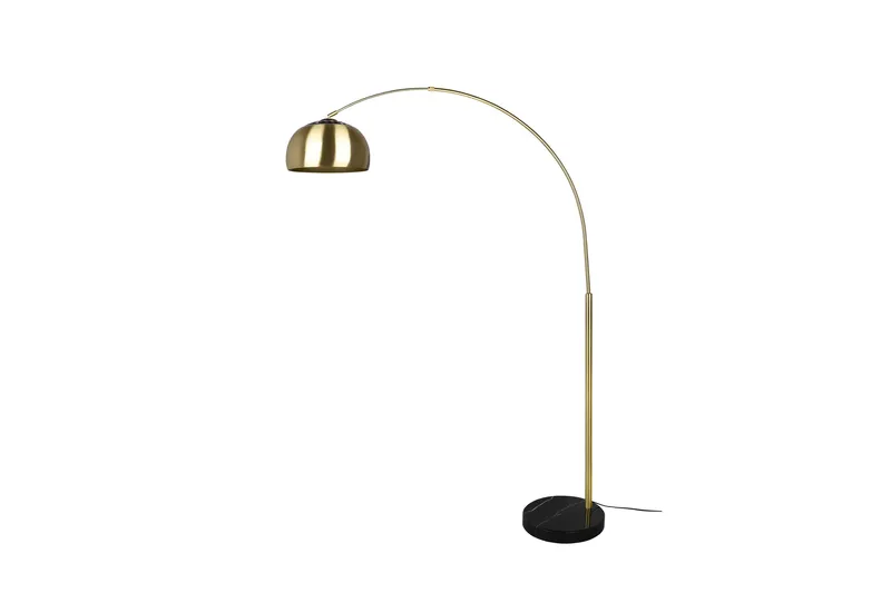 Argentina Gulvlampe E27 Mattmessing - Belysning - Innendørsbelysning & Lamper - Soveromslampe