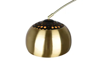 Argentina Gulvlampe E27 Mattmessing - Belysning - Innendørsbelysning & Lamper - Soveromslampe