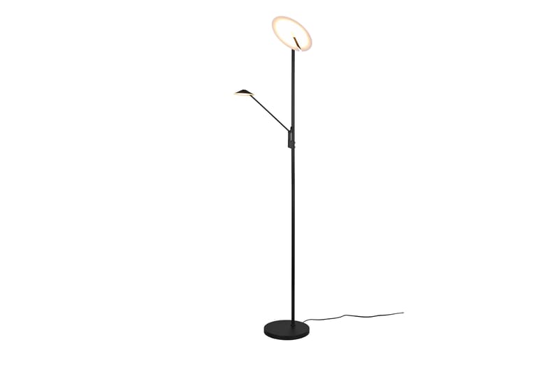 Brantford LED-Gulvlampe Mattsvart - Belysning - Innendørsbelysning & Lamper - Soveromslampe