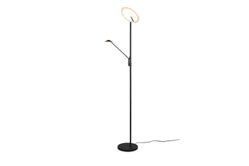 Brantford LED-Gulvlampe Mattsvart - Belysning - Innendørsbelysning & Lamper - Soveromslampe