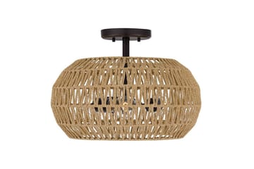 Casablanca Quoizel Taklampe - Belysning - Innendørsbelysning & Lamper - Soveromslampe - Taklampa sovrum