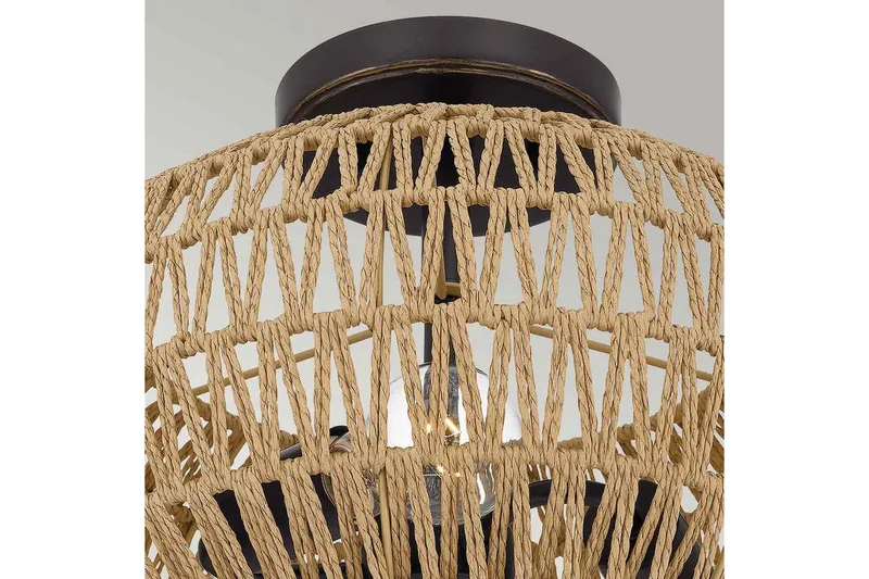 Casablanca Quoizel Taklampe - Belysning - Innendørsbelysning & Lamper - Soveromslampe - Taklampa sovrum