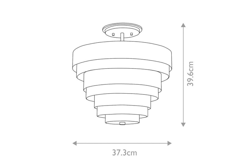 Echelon Lisa Mcdennon Av Hinkley Taklampe - Belysning - Innendørsbelysning & Lamper - Soveromslampe - Taklampa sovrum