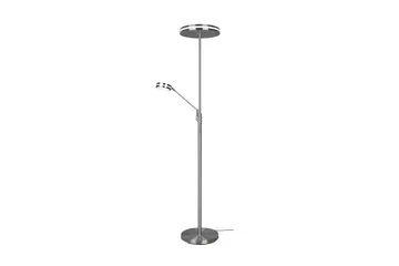 Franklin LED-Gulvlampe Uplighter Børstet Stål - Belysning - Innendørsbelysning & Lamper - Soveromslampe